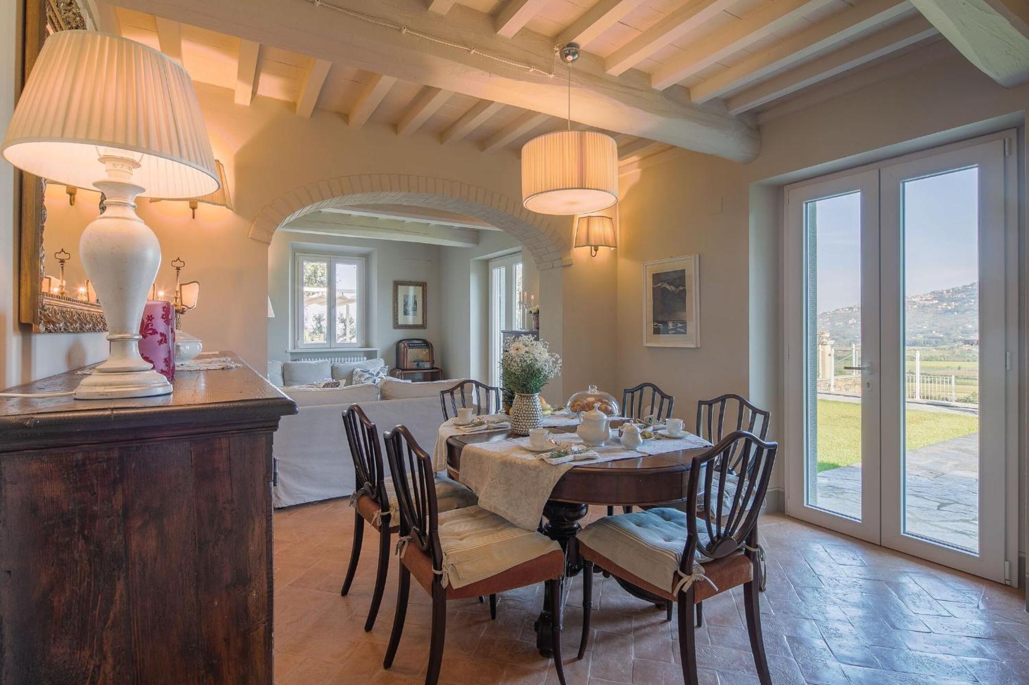 Villa Chiara Кортона Экстерьер фото