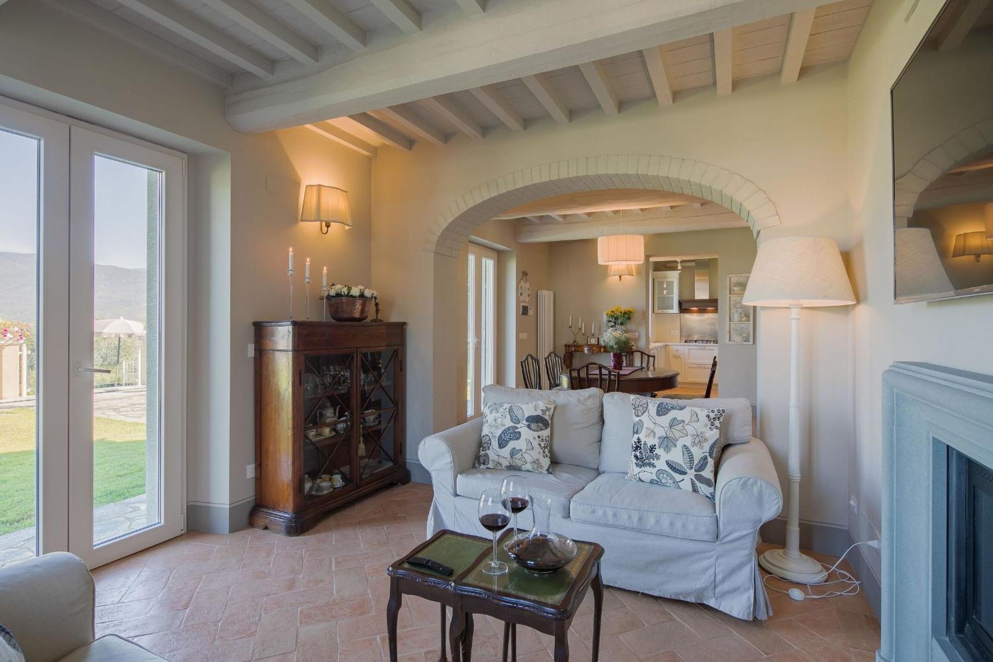 Villa Chiara Кортона Экстерьер фото