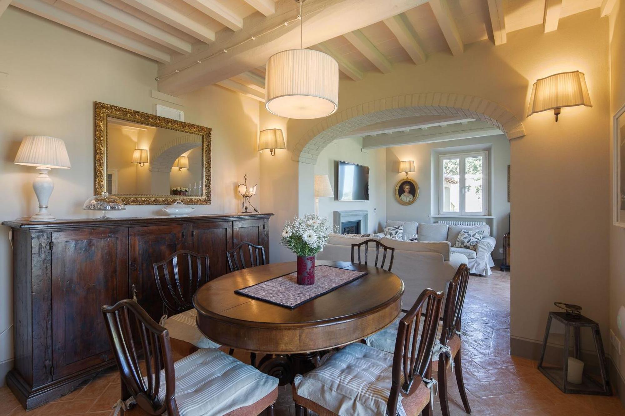 Villa Chiara Кортона Экстерьер фото