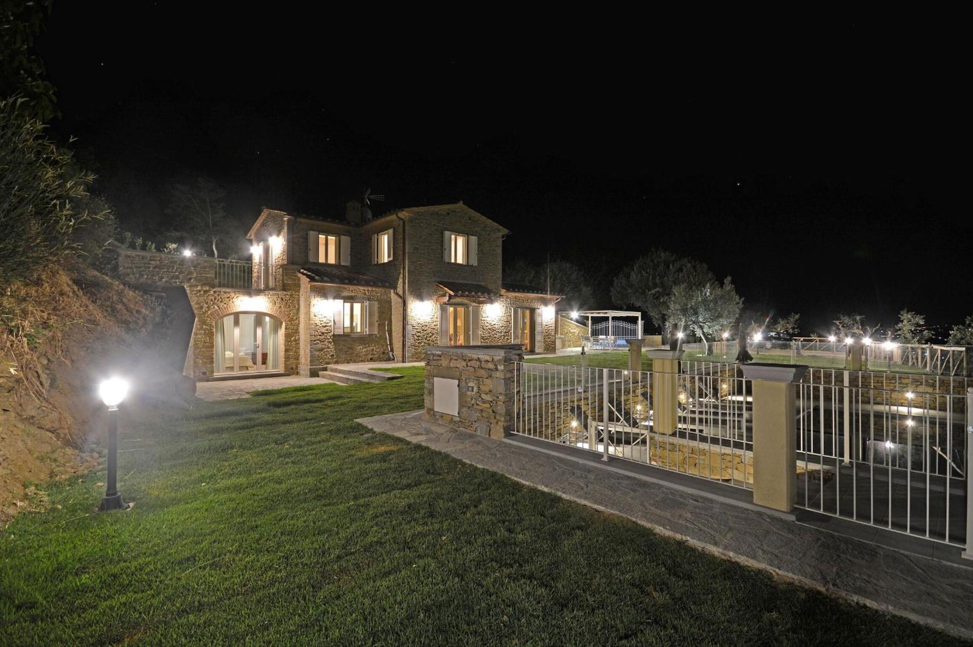 Villa Chiara Кортона Экстерьер фото