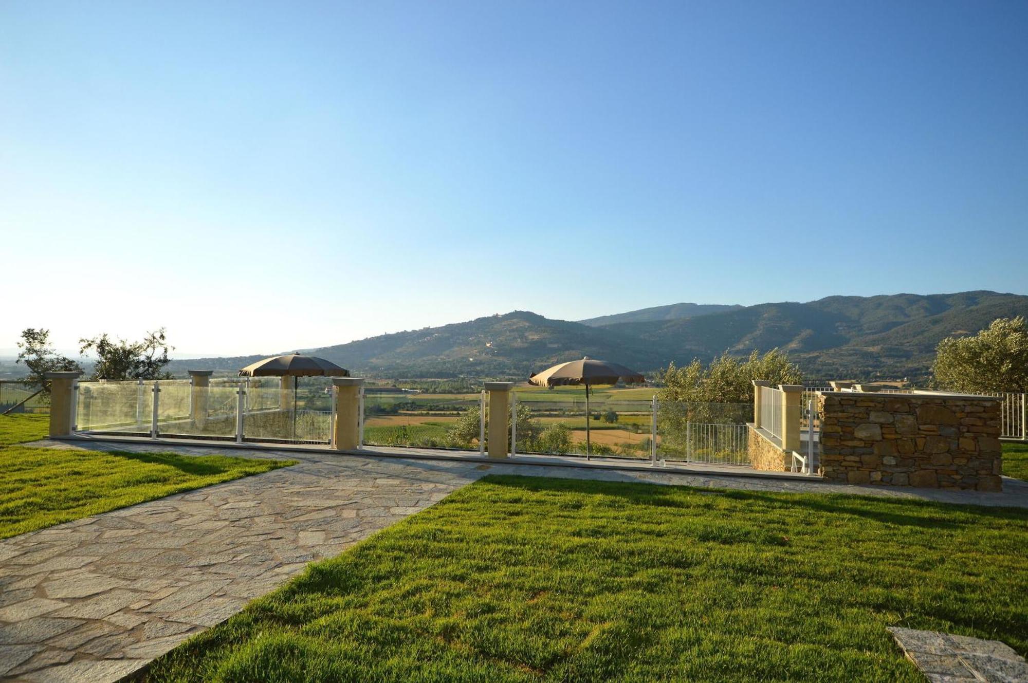 Villa Chiara Кортона Экстерьер фото