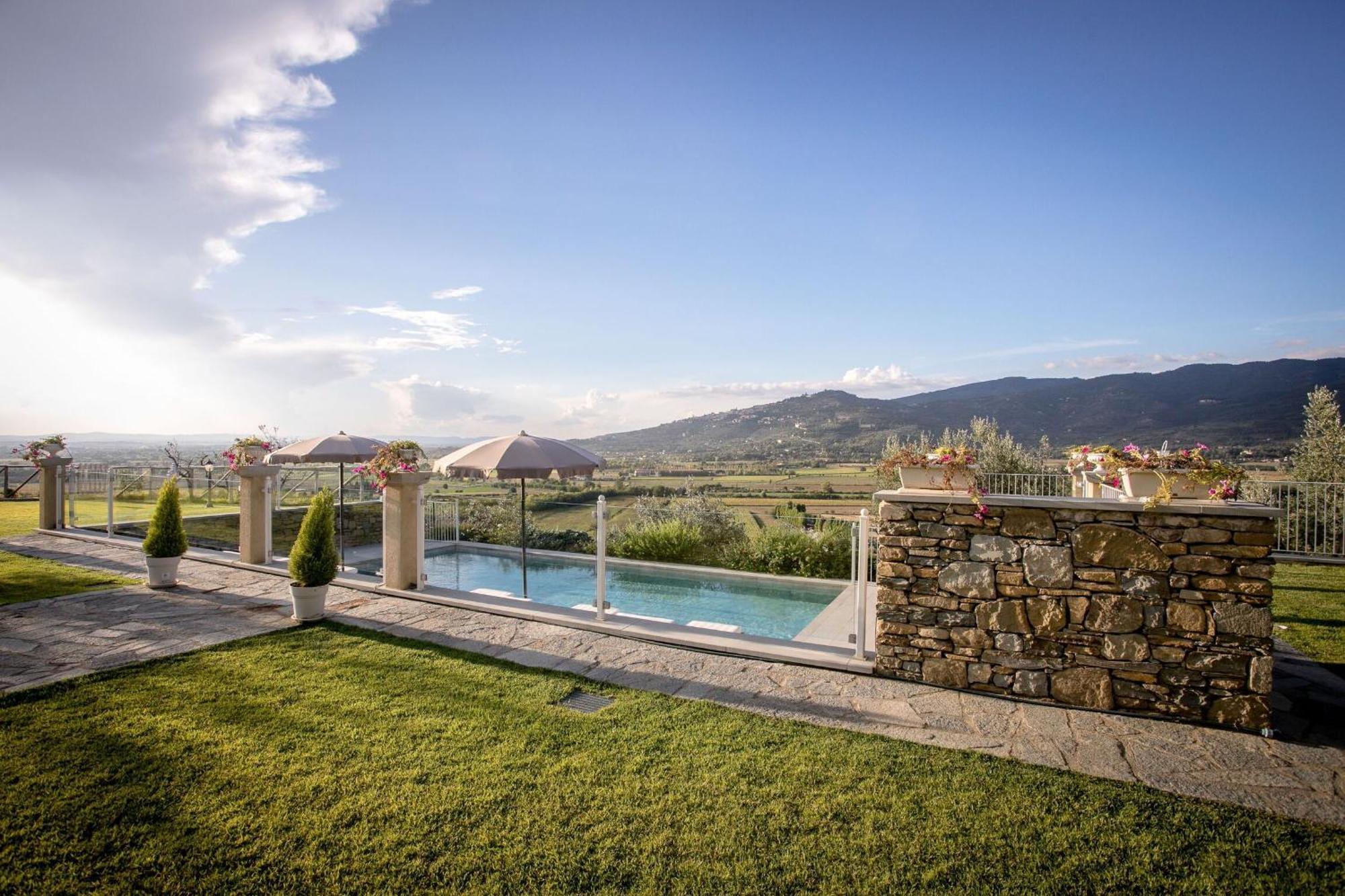 Villa Chiara Кортона Экстерьер фото