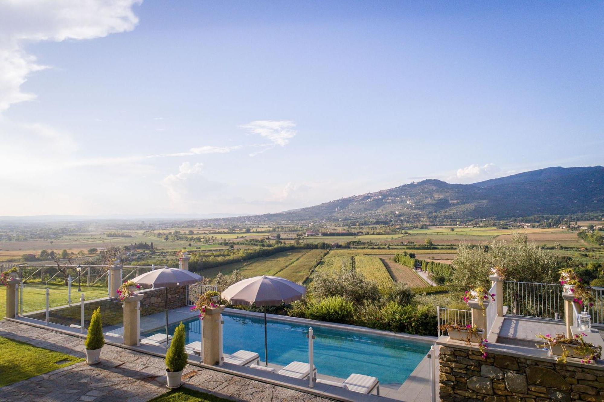 Villa Chiara Кортона Экстерьер фото